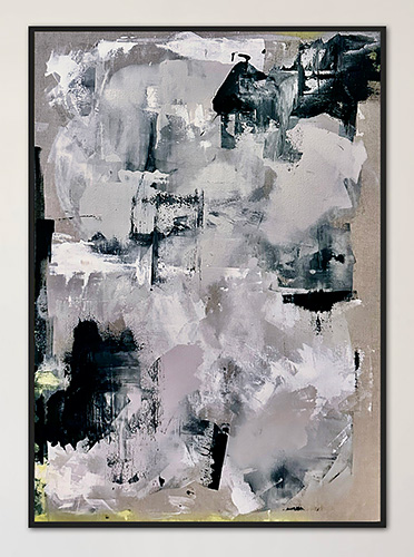 Luis Arias Técnica mixta / 100 x 40 / María Rivero / 2023