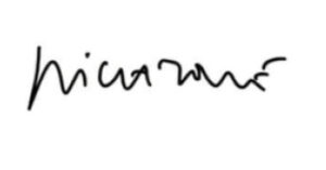 Firma de Santiago Picatoste